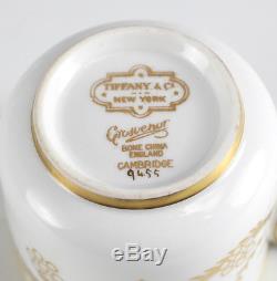 Service for 12 Grosvenor England Bone China Demitasse Cup & Saucer, Tiffany & Co