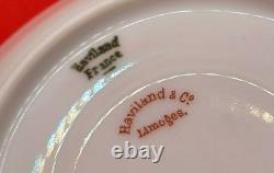 Set 11 Haviland Limoges Demitasse Cups & Saucers Gold White Scheilger 777 varn