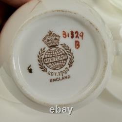Set 12 Minton Demitasse Cup & Saucer Sets Botanical Garden Flowers B1329