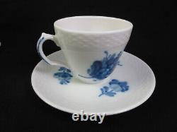 Set 12 Vintage Royal Copenhagen Demitasse Espresso Cups & Saucers Braided #8046