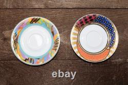 Set 4 Collectable Demitasse Espresso Cups Saucers Rosenthal Studio Line