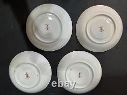 Set Of 4 Royal Crown Derby Old Imari Demitasse Cups & Saucers VINTAGE Excellent