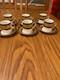 Set Of 6 Demitasse Espresso Cups And Saucers Hand Fine Italian