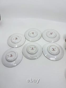 Set Of 6 Royal Crown Derby 2451 Traditional Imari Demitasse Cup & Saucer Exc Cnd Set Of 6 Royal Crown Derby 2451 Traditional Imari Demitasse Cup & Saucer Exc Cnd