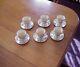 Set Of 6 Sterling Demitasse Cups And Saucers Lenox With Green Mark