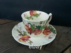 Set Of 8 Royal Doulton Sherborne Demitasse Cups & Saucers