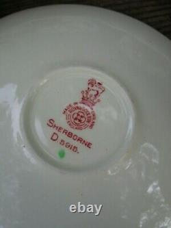 Set Of 8 Royal Doulton Sherborne Demitasse Cups & Saucers