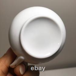 Set of 10, VTG LS. S. CARLSBAD Austria Demitasse Cup & Saucer Set with Rose Trim