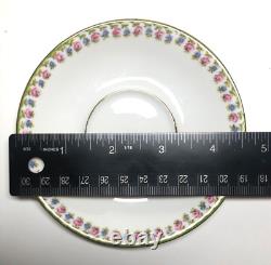 Set of 10, VTG LS. S. CARLSBAD Austria Demitasse Cup & Saucer Set with Rose Trim