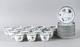 Set Of 12 Richard Ginori Italian Fruits Demitasse Cups And Saucers