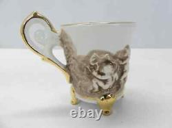 Set of 14 GV R. Capodimonte Tea Espresso Demitasse Cups & Saucers Sugar Bowl Lid
