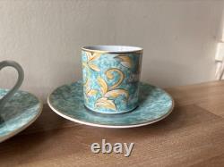 Set of 4 Dibbern Park Lane Demitasse Cups & Saucers Angels Design