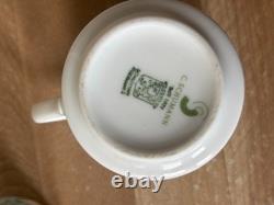 Set of 4 Dibbern Park Lane Demitasse Cups & Saucers Angels Design
