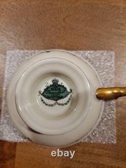 Set of 4 Rosenthal Continental Demitasse Tea Cups with Saucers (Ellice Pattern)