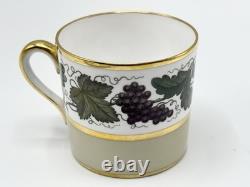 Set of (6) Copeland Spode KENT CELADON Demitasse Cups & Saucers Y6511