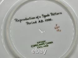 Set of (6) Copeland Spode KENT CELADON Demitasse Cups & Saucers Y6511