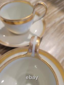 Set of 6 Royal Vienna Porcelain Demitasse Cups & Saucers