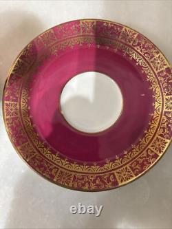 Set of 6 Royal Worcester Jones, McDuffee & Stratton Demitasse Cups & Saucers