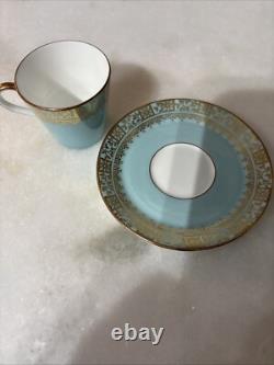 Set of 6 Royal Worcester Jones, McDuffee & Stratton Demitasse Cups & Saucers