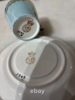 Set of 6 Royal Worcester Jones, McDuffee & Stratton Demitasse Cups & Saucers