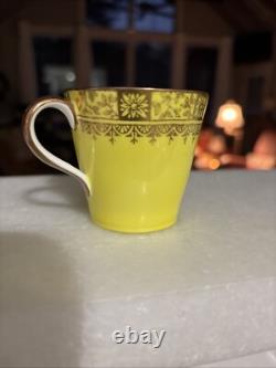 Set of 6 Royal Worcester Jones, McDuffee & Stratton Demitasse Cups & Saucers
