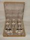 Set Of 6 Tiffany & Co Sterling Silver & Porcelain Demitasse Cups & Saucers 1912