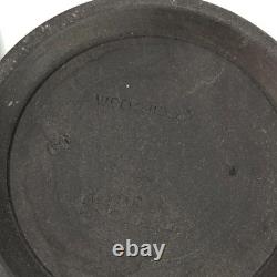 Set of 6 Wedgwood Basalt Black Espresso Demitasse Cups/Saucers