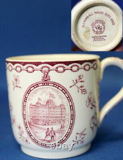 Set of 7 Wedgwood City of Atlanta Demitasse Cups & Saucers