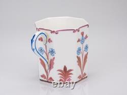 Set of 8 Antique Wedgwood Octagonal Purple Lustre Demitasse Cups & Saucers W618