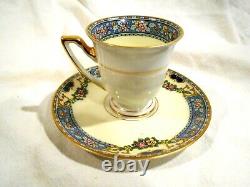 Set of 8 Demitasse Cups & Saucers Thomas Bavaria Queen Louise