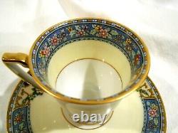 Set of 8 Demitasse Cups & Saucers Thomas Bavaria Queen Louise