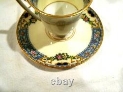 Set of 8 Demitasse Cups & Saucers Thomas Bavaria Queen Louise