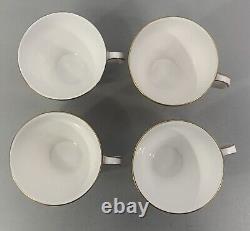 Set of 8 Royal Doulton Buckingham Fine Bone China Demitasse Cups & Saucers