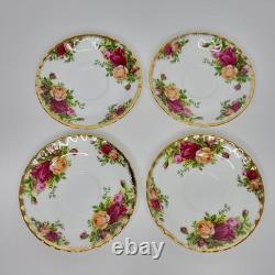 Set of 8 Vintage 1962 Royal Albert Old Country Roses Demitasse Cups and Saucers