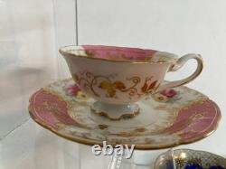 Set of Six Antique Demitasse Porcelain Cups