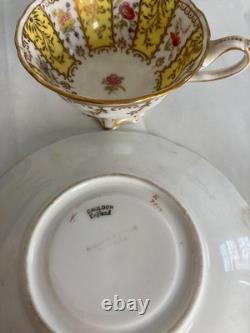 Set of Six Antique Demitasse Porcelain Cups