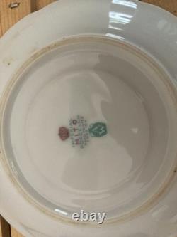 Set of Six Antique Demitasse Porcelain Cups