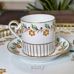 Sevres Porcelain Stacking Teapot Set Sugar Creamer Demitasse Cups Saucers Tray Sevres Porcelain Stacking Teapot Set Sugar Creamer Demitasse Cups Saucers Tray
