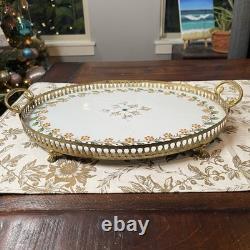 Sevres Porcelain Stacking Teapot Set Sugar Creamer Demitasse Cups Saucers Tray