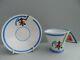 Shelley Art Deco Overlapping J 11783 Vogue Shape Demitasse/coffee Cup & Saucer