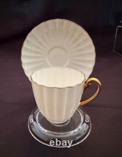 Shelley Ludlow Regency Espresso/Demitasse Cups/Saucers for 8 (16 Pieces)
