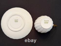 Shelley Ludlow Regency Espresso/Demitasse Cups/Saucers for 8 (16 Pieces)