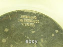Shreve & Co. Sterling Silver Set Of 6 Demitasse Cups Saucers 14.6 Ozt Silver