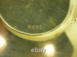 Shreve & Co. Sterling Silver Set Of 6 Demitasse Cups Saucers 14.6 Ozt Silver