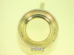 Shreve & Co. Sterling Silver Set Of 6 Demitasse Cups Saucers 14.6 Ozt Silver
