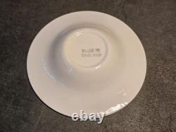 Six Arden Burleigh Green Demitasse Espresso Cup Saucer Set Staffordshire 1960