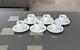 Six Rosenthal Demitasse Cups And Saucers In Coins Pattern By Raymond Loewy