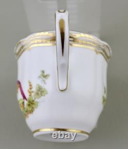 Spode Chelsea Bird Coffee Demitasse Cups & Saucers X 6 Royal Provenance Mint