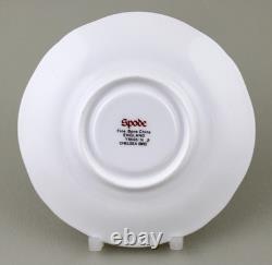 Spode Chelsea Bird Coffee Demitasse Cups & Saucers X 6 Royal Provenance Mint