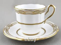 Spode China England Shefffield R568 Demitasse Coffee Cups & Saucers X 8 Perfect